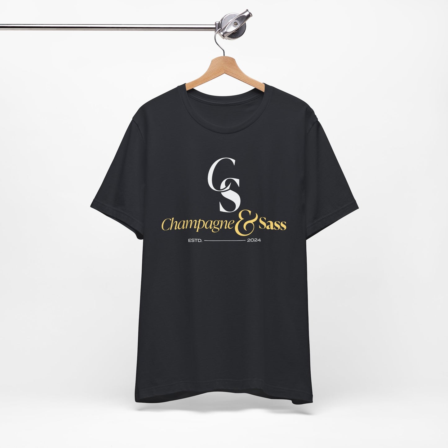 Champagne & Sass Logo T-Shirt