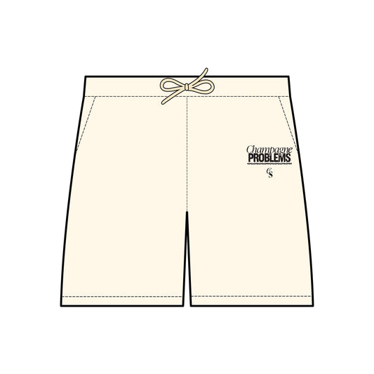 Champagne Problems Vintage Sweat Shorts