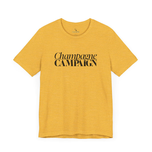 Champagne Campaign Short Sleeve Tee