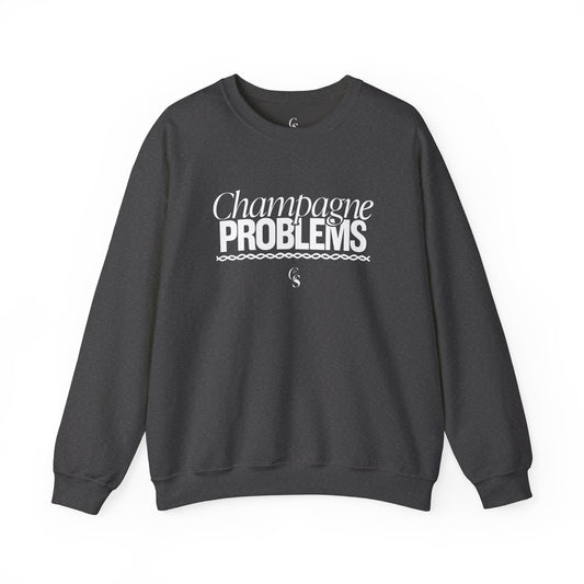 Champagne Problems Heavy Blend™ Crewneck Sweatshirt